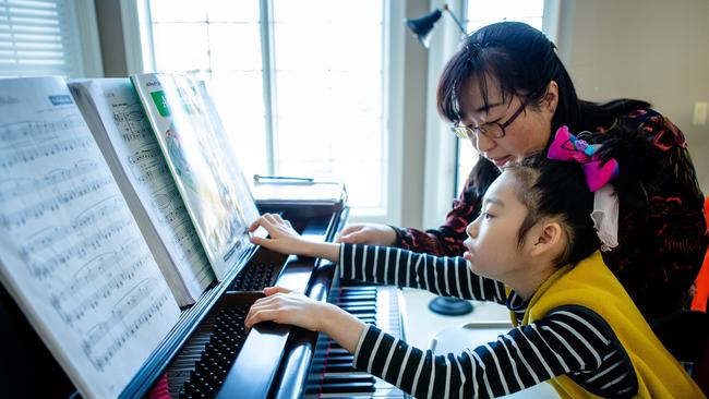 Yuna and her mother, Dr Soo-Kyung Lee, who will soon open the world's first institute dedicated to FOXG1 research at the University of Buffalo in the US.