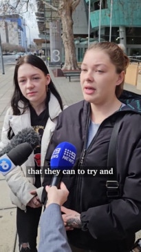 Hindley St attack victim's family speak outside court