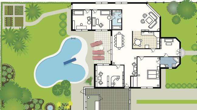 The right floorplan is important for keeping the right rooms warm and cool at different times of year.