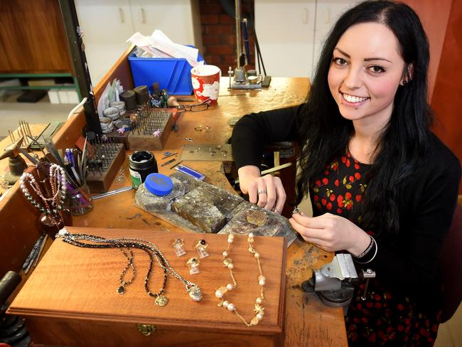 Chloe Biddiscombe will be competing in the jewellery category. Picture: Kylie Else