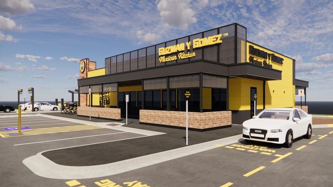 Guzman y Gomez is coming to Mackay, with details about the proposed drive-through released recently. Photo: Contributed