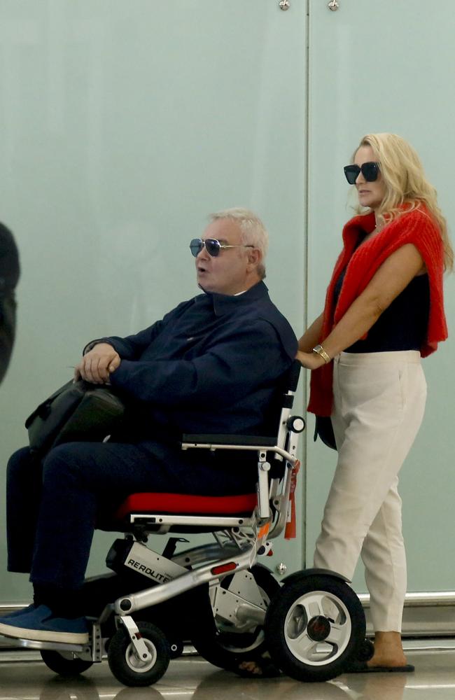 Eamonn Holmes and girlfriend Katie Alexander on holiday. Picture: via Mega Agency