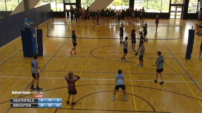 REPLAY: SA Volleyball Schools Cup Finals - Heathfield vs Brighton (Year 9 Honours Boys Gold Medal Match)