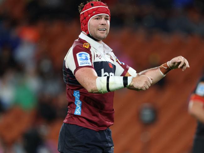Queensland Reds star and Wallabies skipper Harry Wilson has recovered from a broken arm. Picture: Michael Bradley/Getty Images