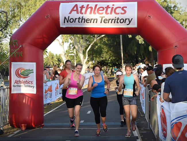 City2Surf 2017. (1268) Kylie De Jesus Augusto and (1289) Ashlei Fidler. PICTURE: Patrina Malone