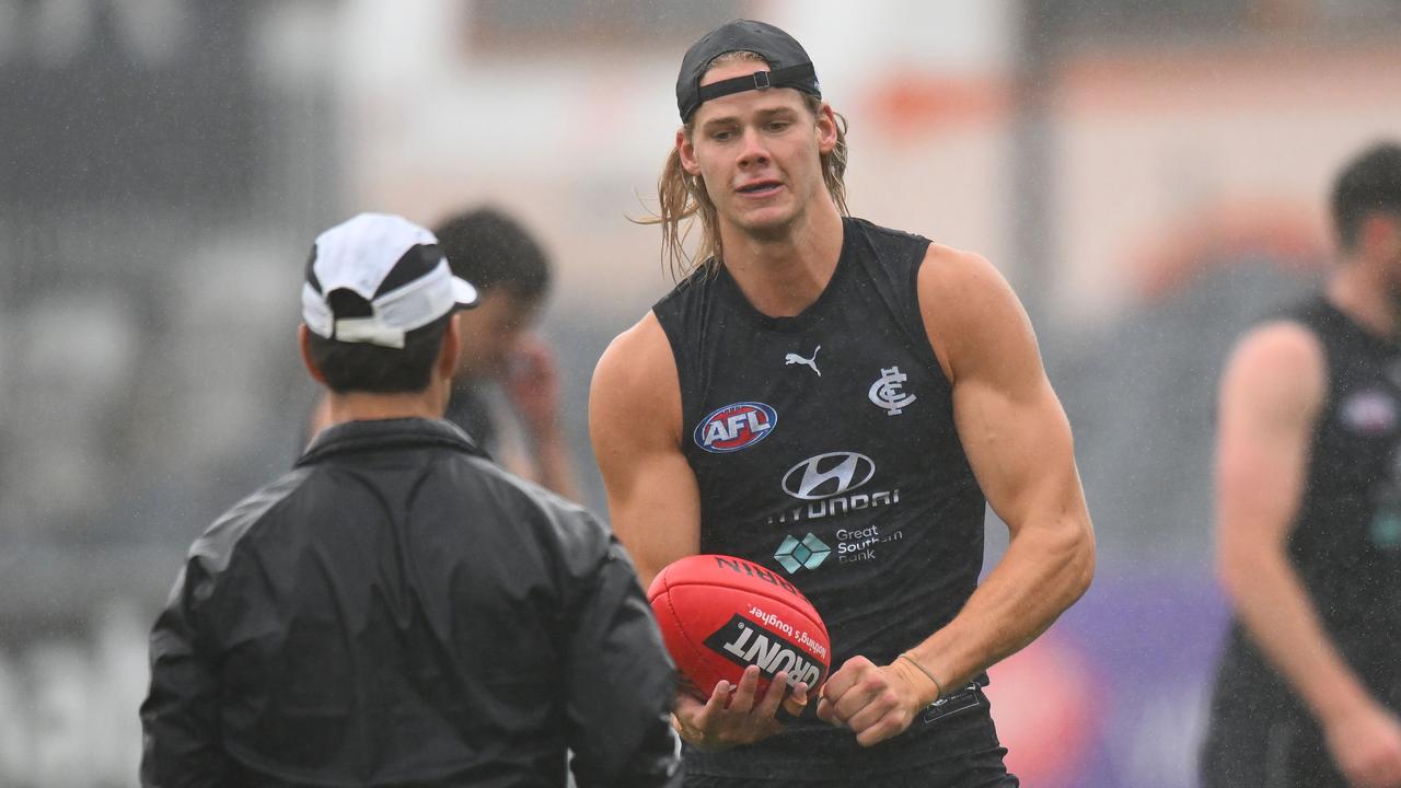 Afl News 2024 Zac Williams Elijah Hollands Carlton Match Sim Standouts Tom De Koning Role 2251