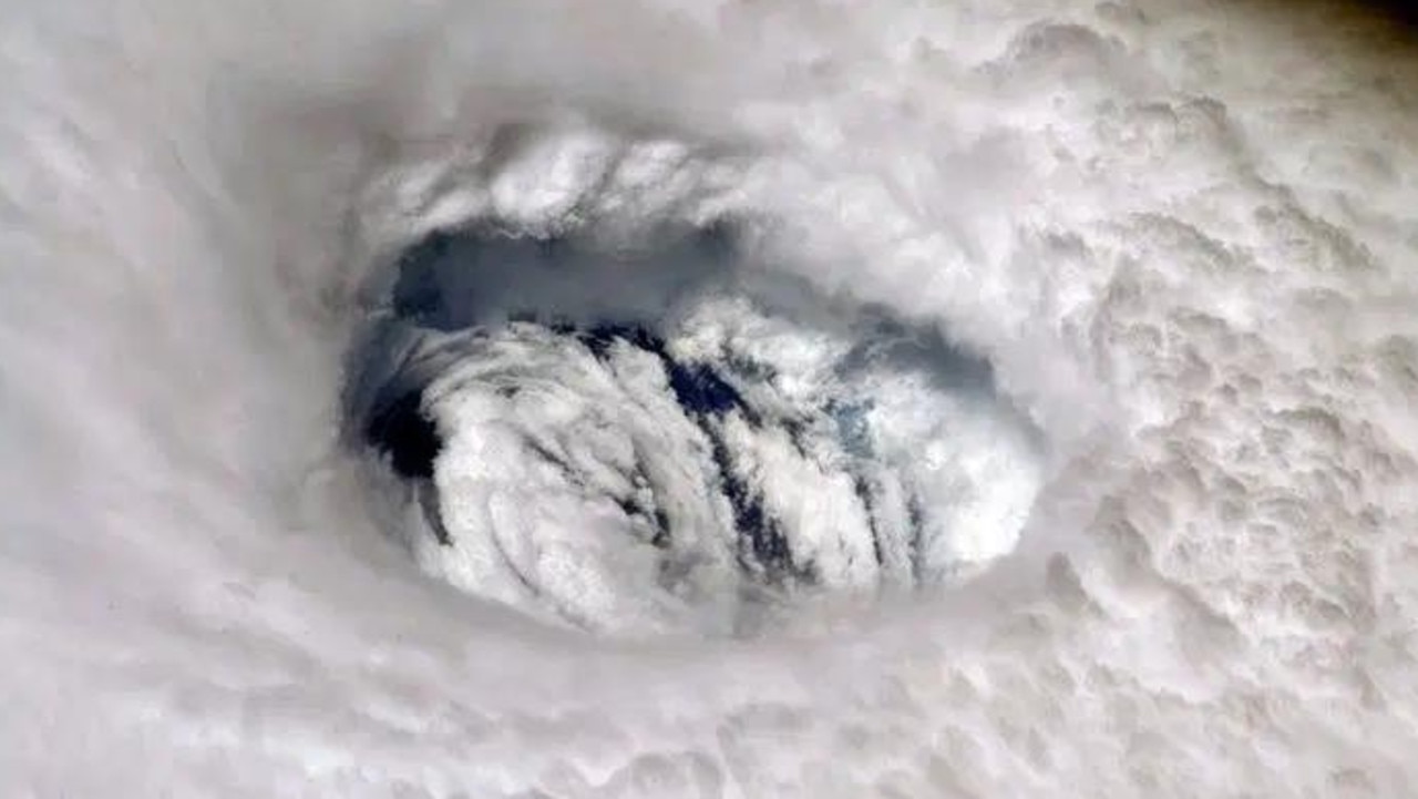 Hurricane Dorian snapped from the ISS in September 2019. The storm struck the Bahamas and the southern states of the US. Picture: Johnson Space Center