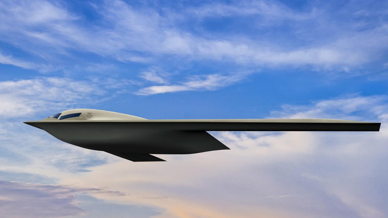 The most recent rendering of the B-21 Raider. Picture: US Air Force.