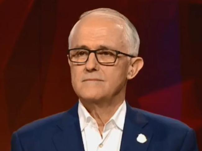 Malcolm Turnbull appears on Q&A.