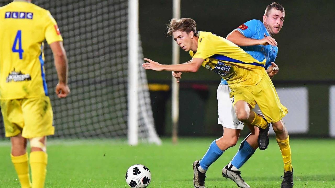 SOCCER: Men's, Kawana V Maroochydore Swans. Picture: Patrick Woods.