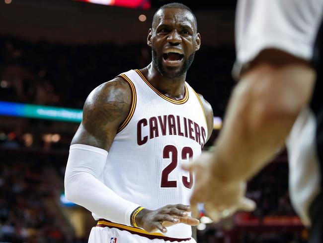 LeBron James told reporters he heard the break as his teammate hit the floor