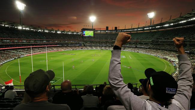 Footy crowds could be increased as early as this week.