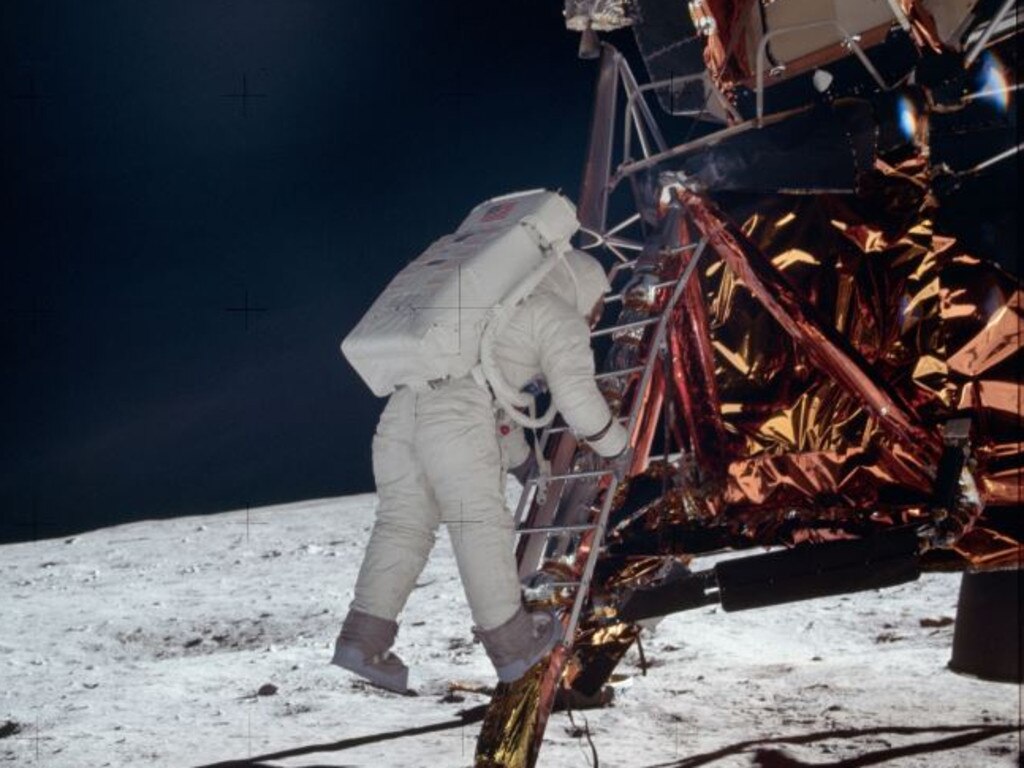 Pictures from NASA’s Apollo mission during Moon missions from 1969 to 1972. Picture: NASA/Flickr