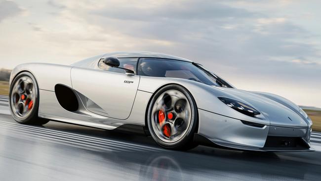 The Koenigsegg CC850 is a tribute to the brand’s first model. Picture: Supplied