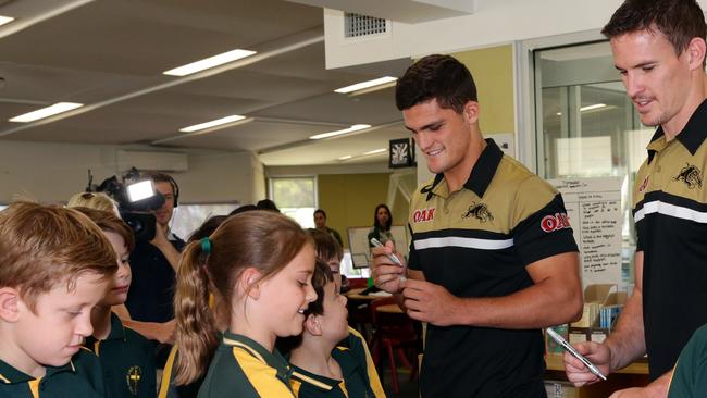 Panthers players bring joy to school kids across western ...