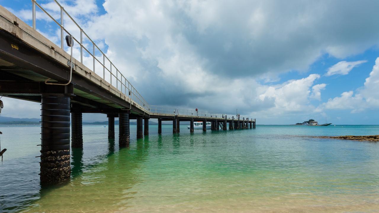 Jetty at Dunk Island. Picture: Tourism Tropical North Queensland.