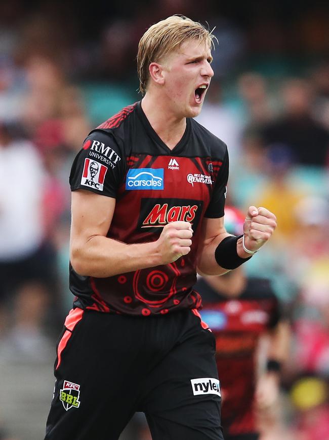 Will Sutherland is now a key player for the Renegades.