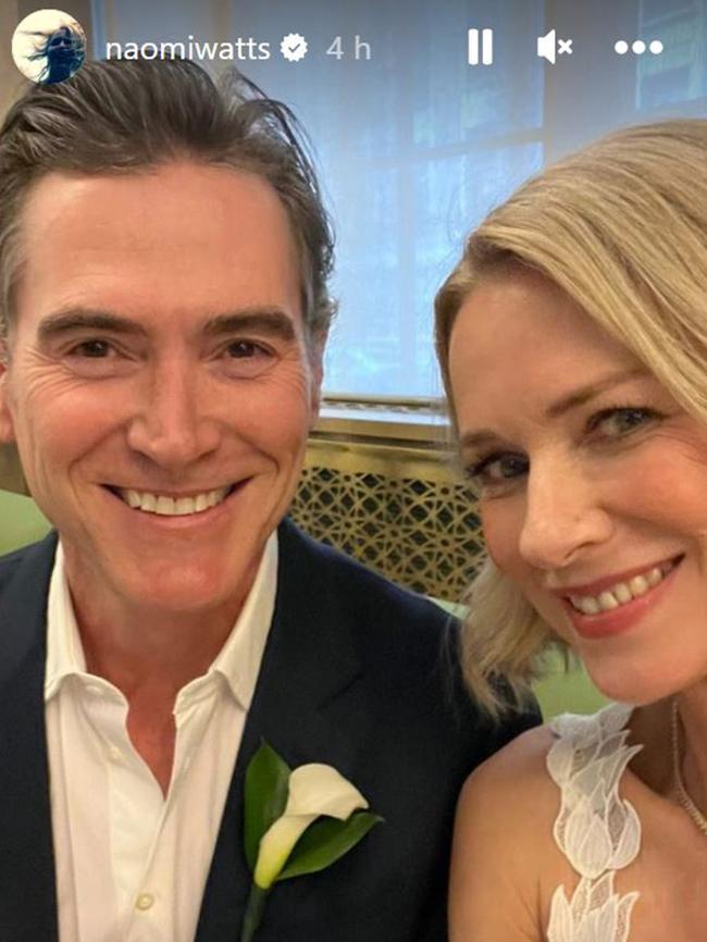 They tied the knot in a secret ceremony in June. Picture: Instagram