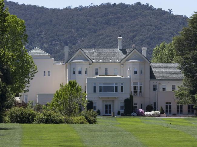 CANBERRA, Australia - NewsWire Photos - October 20, 2024: Preparations ahead of the Royal Visit to Government House in Canberra. Picture: NewsWire / Martin Ollman