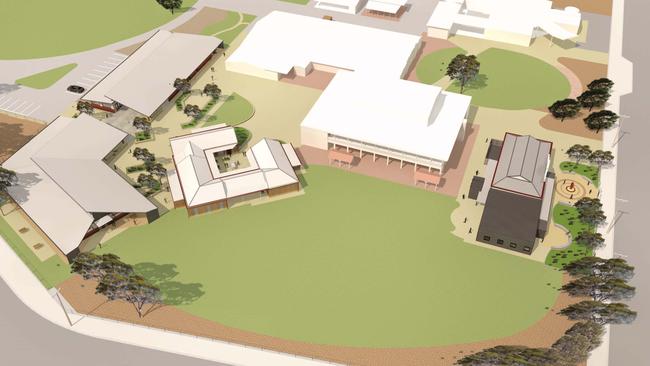 John Pirie Secondary School, artist's impression