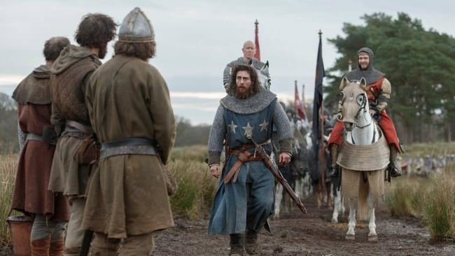 Aaron Taylor Johnson in Outlaw King. Picture: Netflix