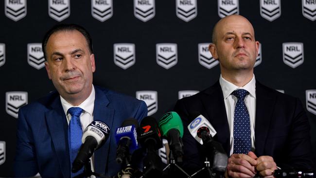 Peter V'landys hasn’t the time to find Todd Greenberg’s replacement. Photo: AAP Image/Bianca De Marchi