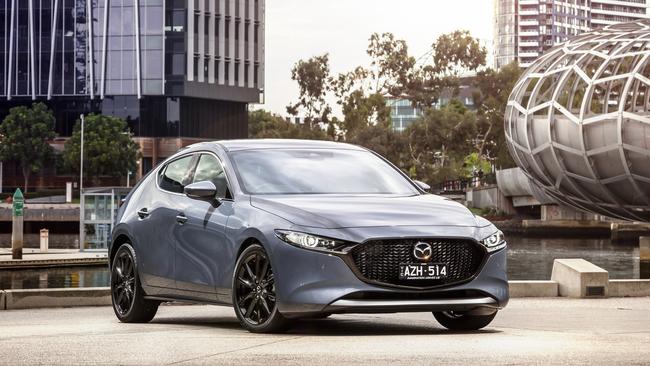 The Mazda3 starts from just over $30,000 drive-away.