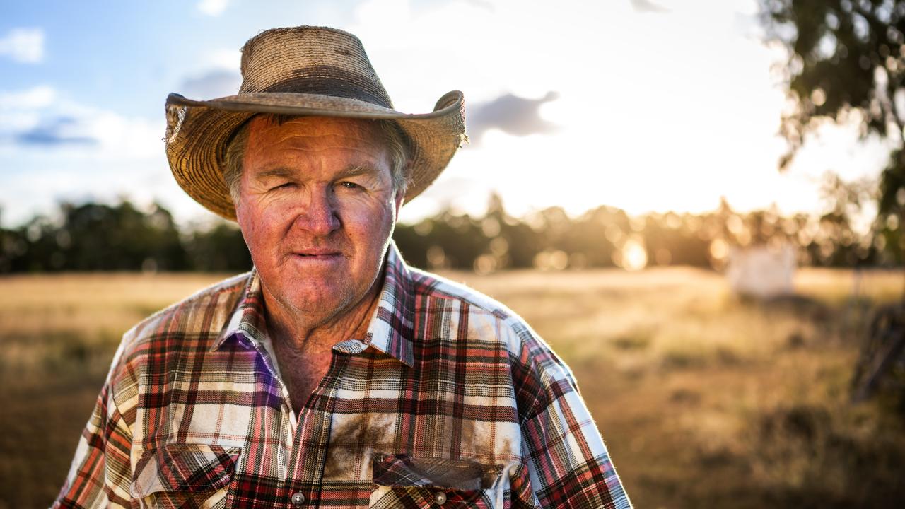 Nobby and his family lost their house in a fire months after a mice plague destroyed the region. Picture: Supplied