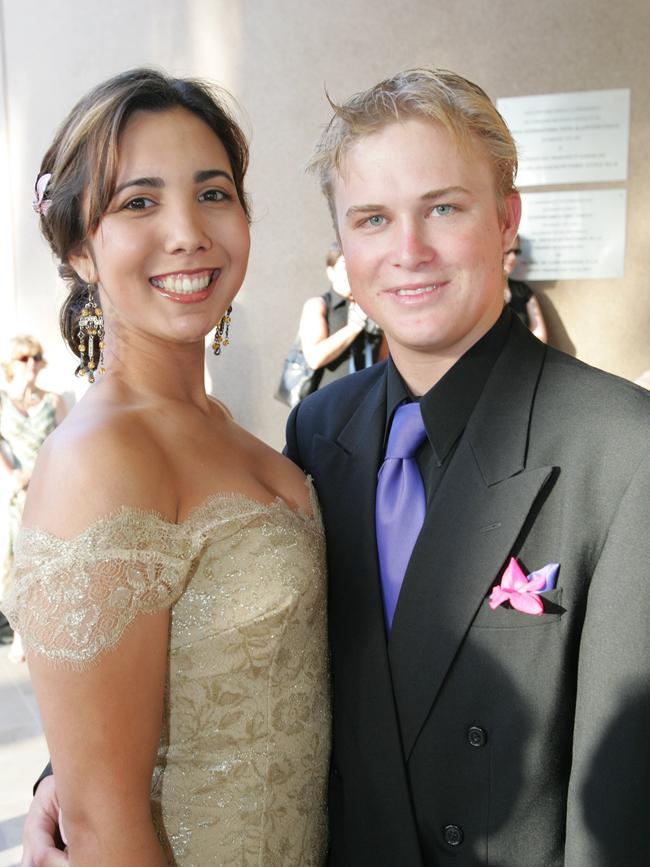 NOVEMBER 15, 2004: Palm Beach Currumbin State High School formal held at Conrad Jupiters. Rachel Bobko and Daniel Melville. PicMike/Batterham