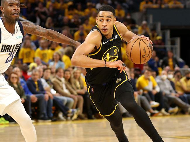 Jordan Poole has taken a huge leap. Picture: Getty Images