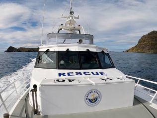 Lord Howe Island’s new rescue vessel, Lord Howe 40. 