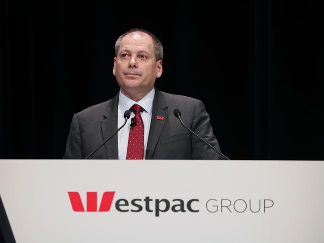 Westpac acting CEO Peter King. Picture: Ryan Osland