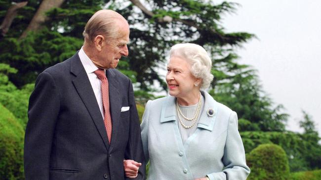 The mustard prank might have delighted his grandkids, but it landed Prince Philip in ‘a lot of trouble’ with the Queen. Picture: Fiona Hanson/Pool/AFP