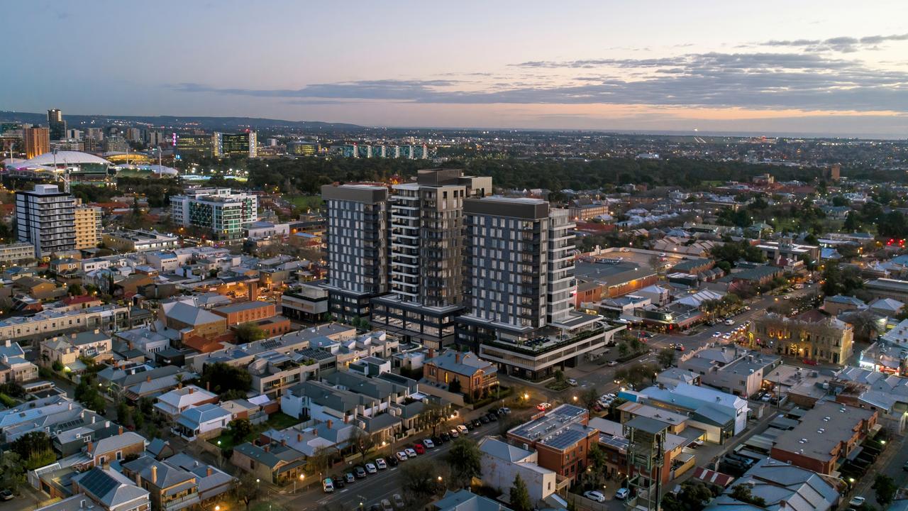 Artist's impression of the $250m redevelopment of 88 O'Connell St. Picture: Commercial &amp; General