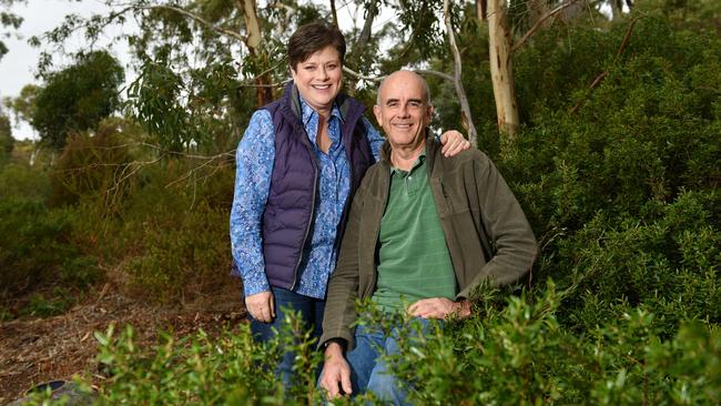 Ian and Rebecca Peters believe the environment is more important than retiree tax changes. Picture: Keryn Stevens/AAP