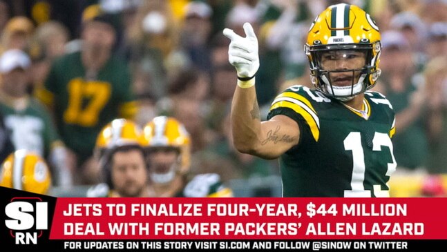 2023 Free Agency: Allen Lazard agrees to 4-year contract with Jets - Acme  Packing Company