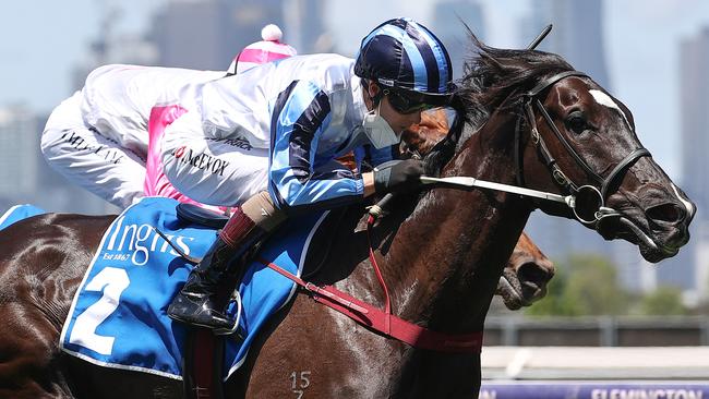 Foxy Frida finished only 1¼ lengths from the winner in the 2021 Ballarat Cup. Picture: Michael Klein