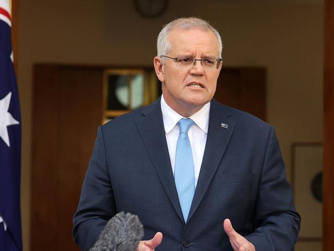 Scott Morrison has been keen to stress his government’s record in the Pacific. Picture: AFP