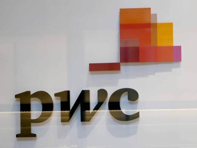 SYDNEY, AUSTRALIA - NewsWire Photos JUNE 20, 2023: PWC, Price Water House Coopers signage on a building in  BarangarooPicture: NCA NewsWire / Damian Shaw