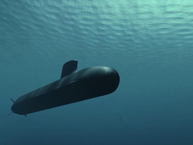 Shortfin Barracuda submarine. Picture: Naval Group