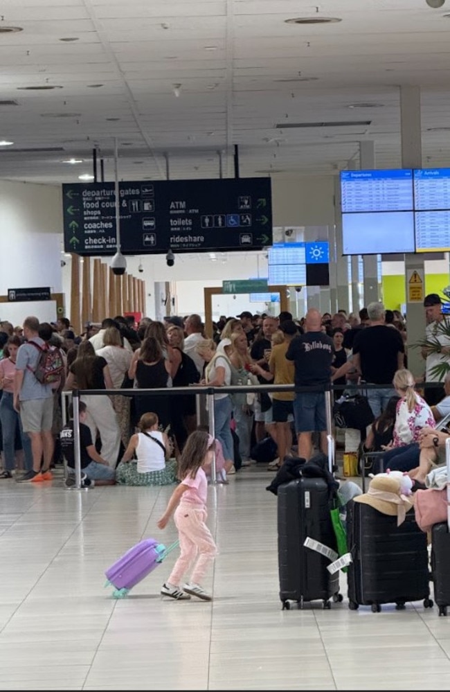 Gold Coast Airport experiences delays after incident on Wednesday morning. Photo: Supplied