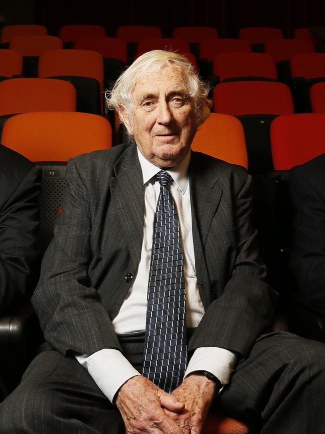 Professor Geoffrey Blainey. Picture: Matthew Farrell
