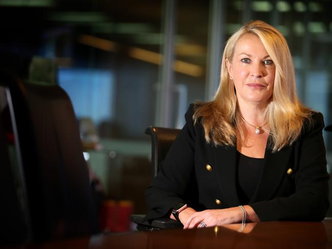 4/04/2017Fortescue CFO Elizabeth Gaines photographed at Fortescue offices, Perth.pic Colin Murty The Australian