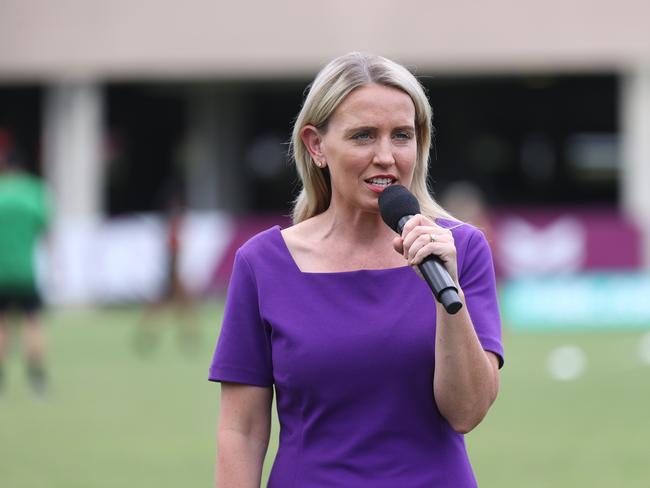 ARL Commissioner Kate Jones recently took on a seat on the Touch Football Australia board Picture: Tara Croser.