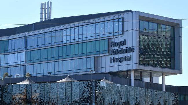 The Royal Adelaide Hospital exterior. Picture: David Mariuz.