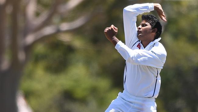 Sohan Boralessa in action for Aberfeldie. Picture: Julian Smith