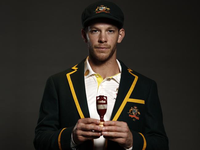 BIRMINGHAM, ENGLAND - JULY 28: Tim Paine of Australia poses during the Australia Ashes Squad Portrait Session on July 28, 2019 in Birmingham, England. (Photo by Ryan Pierse/Getty Images)