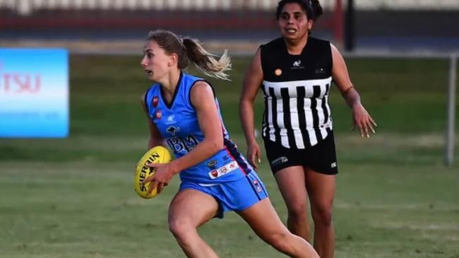 Kayla Mudge in action for Barmera Monash. Picture: Supplied