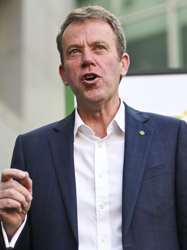 Dan Tehan is a decent man in an impossible position. Picture: NewsWire / Martin Ollman
