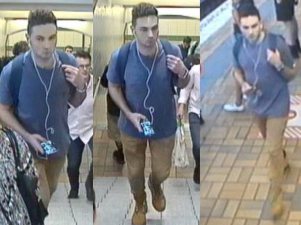 Central Station Upskirting Incident Prompts Police To Release Cctv Images Of Man Daily Telegraph